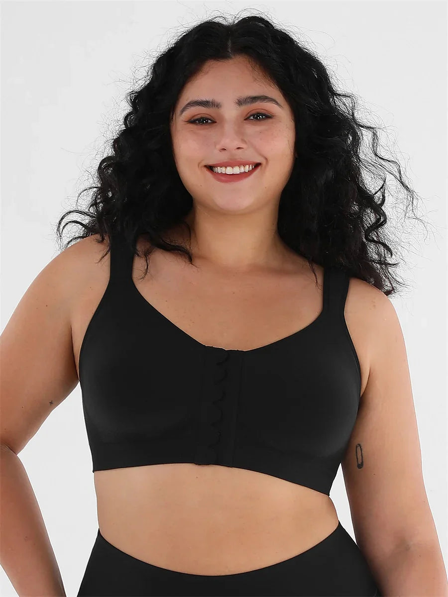 LOSWIE® ShellEase™Bra Comfort Front Closure Bra Main image