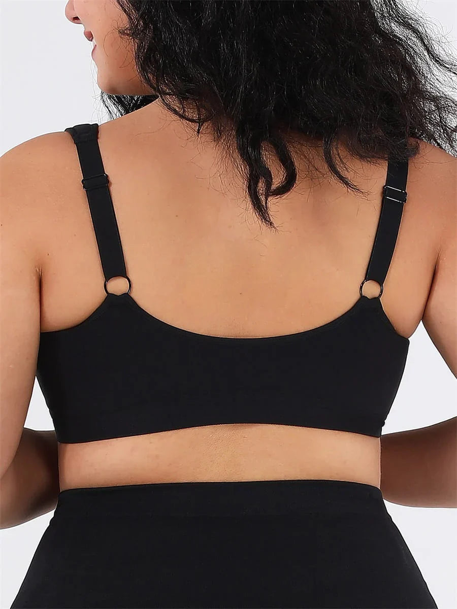 LOSWIE® ShellEase™Bra Comfort Front Closure Bra Secondary image