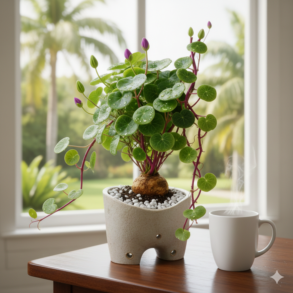 🎈🪴Red rattan Stephania Erecta: The strongest houseplant for lazy people🌿 | 🔥Buy 1 Get 1 Free🔥