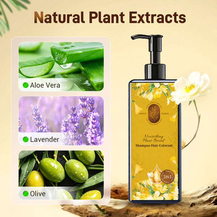 🔥 2025 Hot Sale 50% OFF🔥Nourishing Plant-Based Hair Color