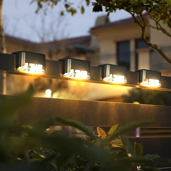 Solar Powered Waterproof Deck Lights for Outdoors Secondary image