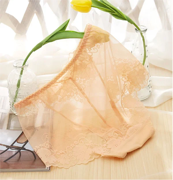 💋Handmade silk lace panties😍 | Pack of 4