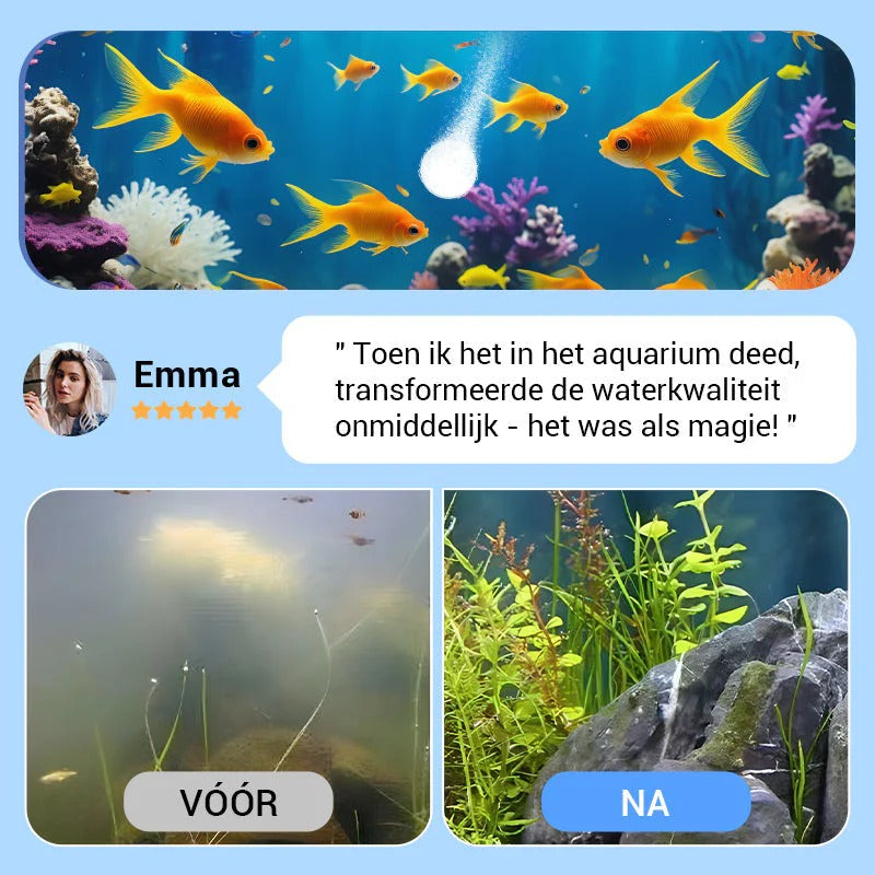 😍Powerful water purification tablet for aquarium