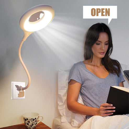 🏆High-tech voice-activated USB LED lamp⚡👑 Main image