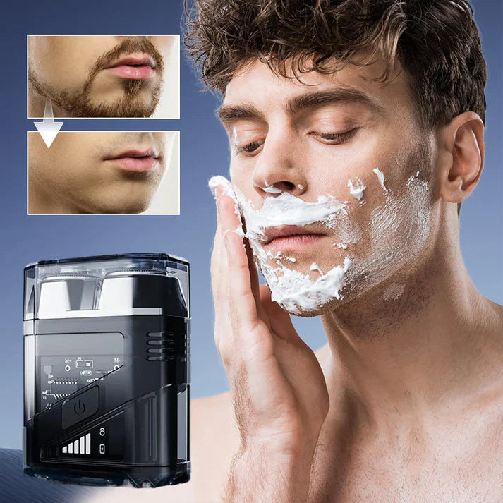 Transparent Mini Electric Shaver - IPX7 Waterproof Main image